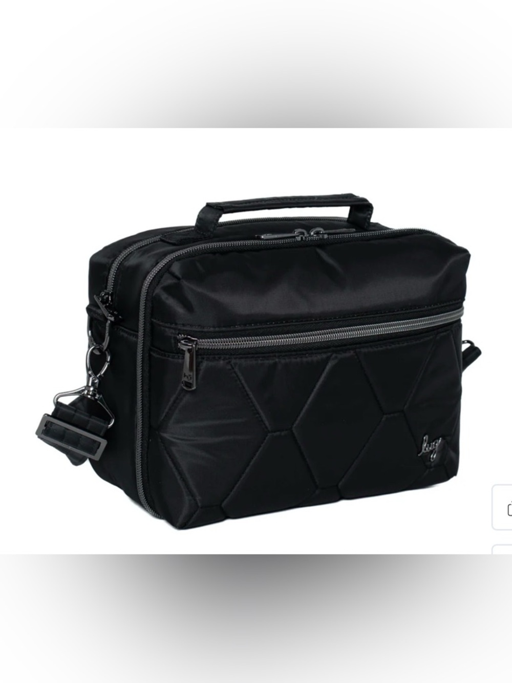 lug Bebop Crossbody Bag in Black 2